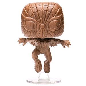 Marvel Comics - Spider-Man Wood Deco US Exclusive Pop! Vinyl Figure