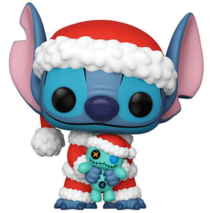 Lilo & Stitch - Santa Stitch with Scrump US Exclusive Pop! Vinyl Figure