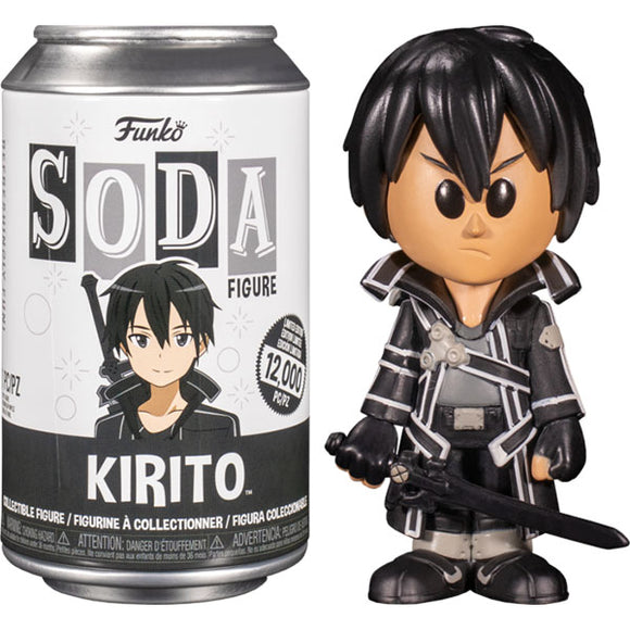 Sword Art Online - Kirito Vinyl Figure in Soda Can