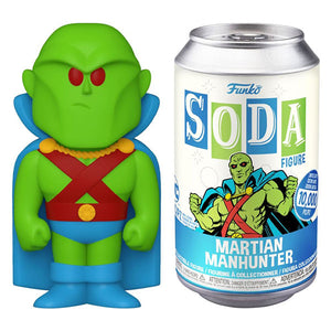 DC Comics - Martian Manhunter Vinyl Figure in Soda Can