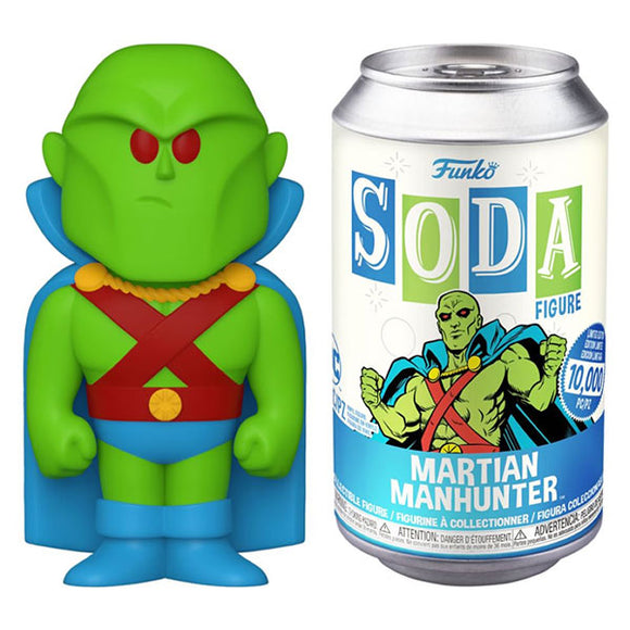 DC Comics - Martian Manhunter Vinyl Figure in Soda Can