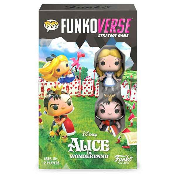 Funkoverse - Alice in Wonderland Expandalone Strategy Board Game (2-Pack)