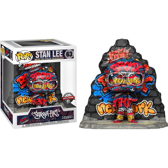 Marvel Street Art Collection - Stan Lee US Exclusive Pop! Deluxe Vinyl Figure