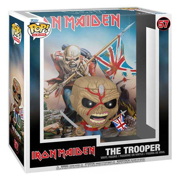 Iron Maiden - The Trooper Pop! Album Deluxe Vinyl Figure