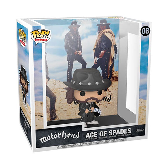 Motorhead - Ace of Spades Pop! Album Deluxe Vinyl Figure