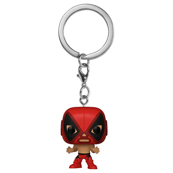 Marvel Lucha Libre - El Chimichanga de la Muerte Pocket Pop! Keychain