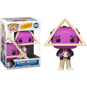 Seinfeld - George Holistic with Purple Face US Exclusive Pop! Vinyl Figure