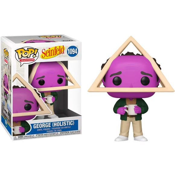 Seinfeld - George Holistic with Purple Face US Exclusive Pop! Vinyl Figure