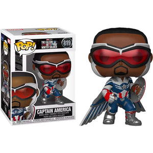 The Falcon and the Winter Soldier - Captain America Pose US Exclusive Pop! Vinyl Figure