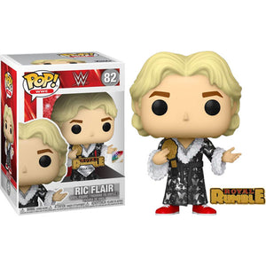 WWE  (Wrestling) - Ric Flair Royal Rumble '92 Diamond Glitter Pop! Vinyl Figure with Enamel Pin