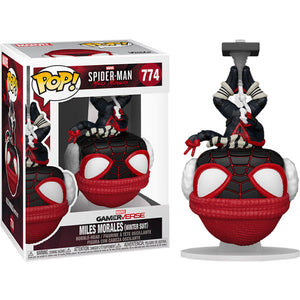 Marvel's Spider-Man: Miles Morales - Winter Suit Hanging US Exclusive Pop! Vinyl Figure