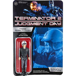 Terminator 2: Judgement Day - T-1000 Frozen Patrolman 3.75" ReAction Figure