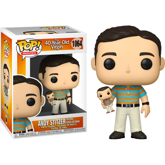 40 Year Old Virgin - Andy with Oscar Goldman Doll Pop! Vinyl Figure