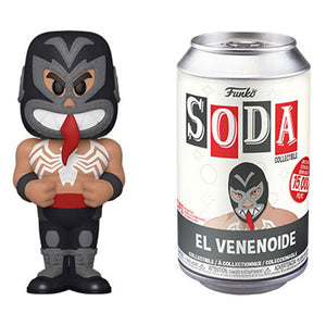 Marvel Lucha Libre - El Venenoide Vinyl Figure in Soda Can