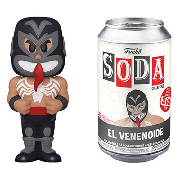 Marvel Lucha Libre - El Venenoide Vinyl Figure in Soda Can