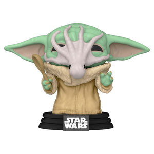 Star Wars: The Mandalorian - Grogu with Soup Creature US Exclusive Pop! Vinyl Figure