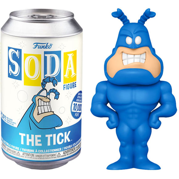 The Tick Vinyl Figure in Soda Can