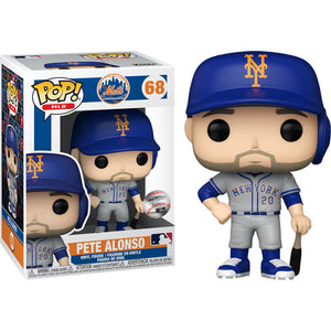 MLB (Baseball): Mets - Pete Alonso (Road) Pop! Vinyl Figure