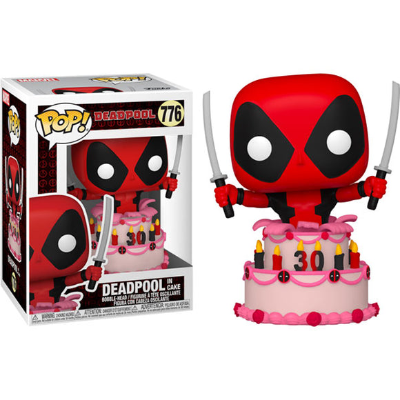 Deadpool (Comics) - Deadpool in Cake 30th Anniversary Pop! Vinyl Figure