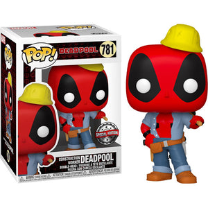 Deadpool (Comics) - Construction Worker Deadpool 30th Anniversary US Exclusive Pop! Vinyl Figure