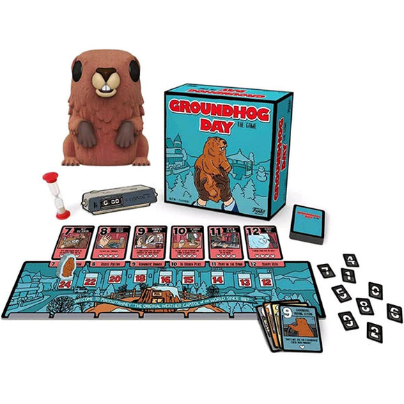 Groundhog Day - The Game (With Punxsutawney Phil Flocked Pop! Vinyl Figure)