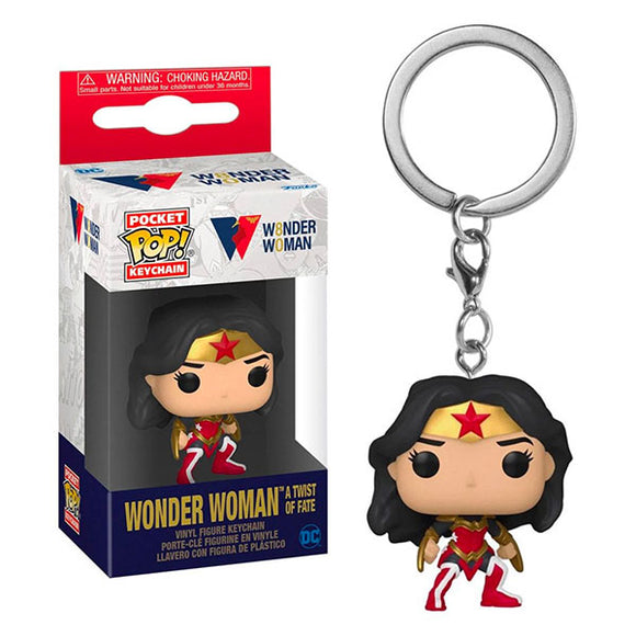 Wonder Woman 80th Anniversary - A Twist of Fate Pocket Pop! Keychain