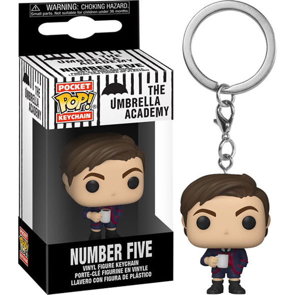 Umbrella Academy - Number 5 Pocket Pop! Keychain