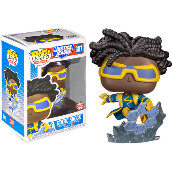 DC Comics - Static Shock US Exclusive Pop! Vinyl Figure