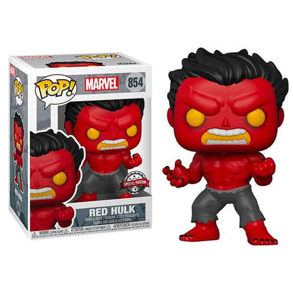 Marvel Comics - Red Hulk US Exclusive Pop! Vinyl Figure