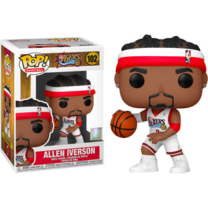 NBA (Basketball): Legends - Allen Iverson (Sixers Home) Pop! Vinyl Figure