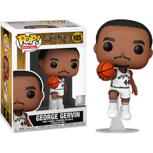 NBA: Legends - George Gervin (Spurs Home) Pop! Vinyl Figure