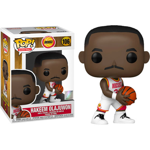 NBA (Basketball): Legends - Hakeem Olajuwon (Rockets Home) Pop! Vinyl Figure