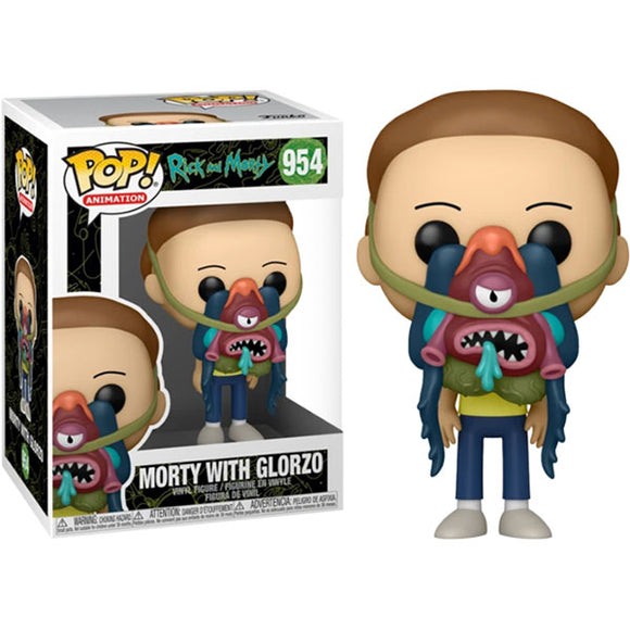 Rick and Morty - Morty with Glorzo Pop! Vinyl Figure