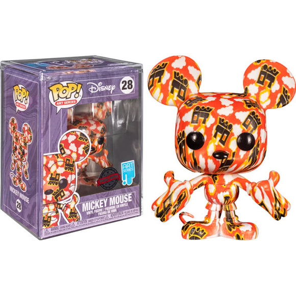 Disney - Mickey Mouse (Artist Series) US Exclusive Pop! Vinyl Figure with Protector