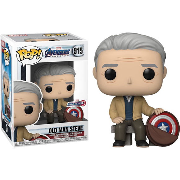 Avengers 4: Endgame - Old Man Steve Year of the Shield 80th Anniversary Pop! Vinyl Figure