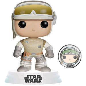 Star Wars: Across the Galaxy - Luke Skywalker Hoth US Exclusive Pop! Vinyl Figure with Pin