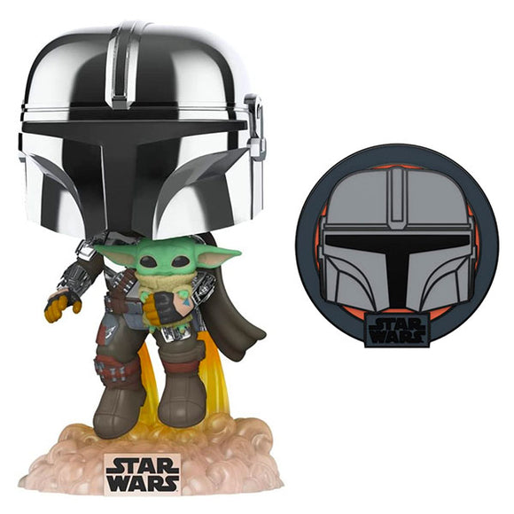 Star Wars: Across the Galaxy - Mandalorian US Exclusive Pop! Vinyl Figure with Pin