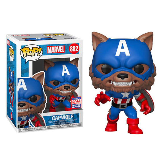 Marvel Comics - Capwolf Year of the Shield SDCC 2021 US Exclusive Pop! Vinyl Figure