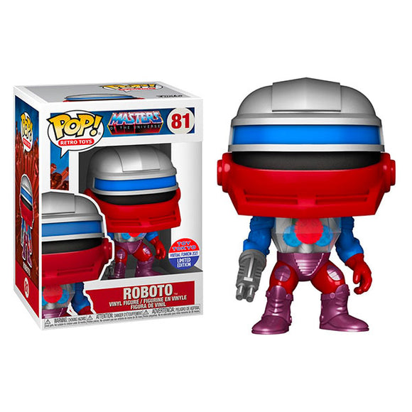 Masters of the Universe - Roboto (SDCC 2021) US Exclusive Pop! Vinyl Figure