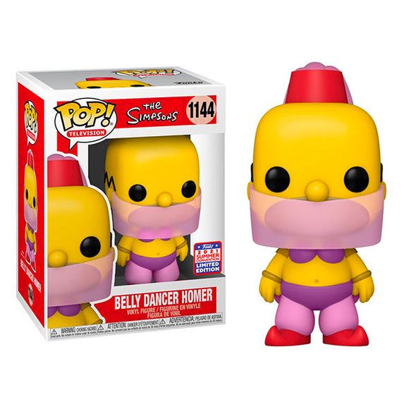 The Simpsons - Homer Belly Dancer (SDCC 2021) US Exclusive Pop! Vinyl Figure