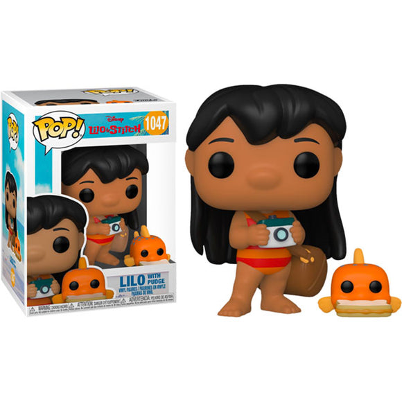 Lilo & Stitch - Lilo with Pudge Pop! Vinyl Figure