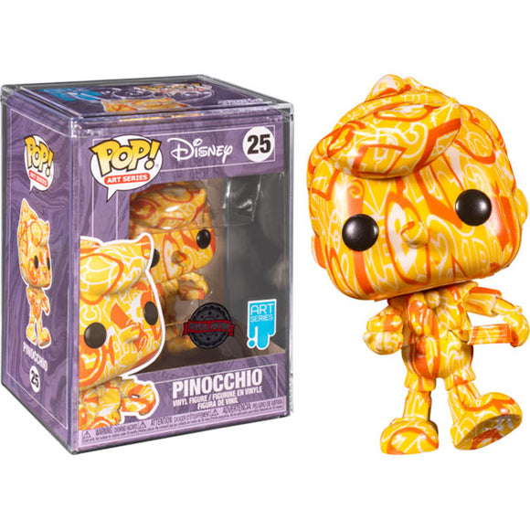 Pinocchio (1940) - Pinocchio (Artist Series)  US Exclusive Pop! Vinyl Figure with Protector