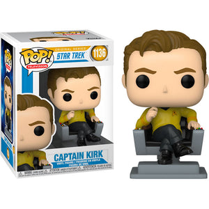 Star Trek: The Original Series - Captain Kirk in Chair Pop! Vinyl Figure