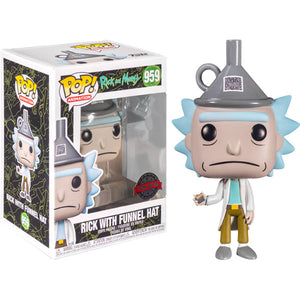 Rick and Morty - Rick with Funnel Hat US Exclusive Pop! Vinyl Figure