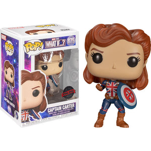 What If - Captain Carter Pose US Exclusive Pop! Vinyl Figure