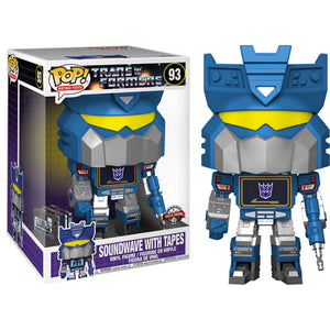 Transformers - Soundwave with Tapes US Exclusive 10" Pop! Vinyl Figure