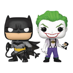 Batman (Comics) - White Knight Batman & White Knight The Joker Pop! Vinyl Figures - Set of 2