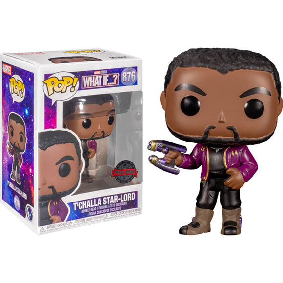 What If - T'Challa Star-Lord Unmasked US Exclusive Pop! Vinyl Figure