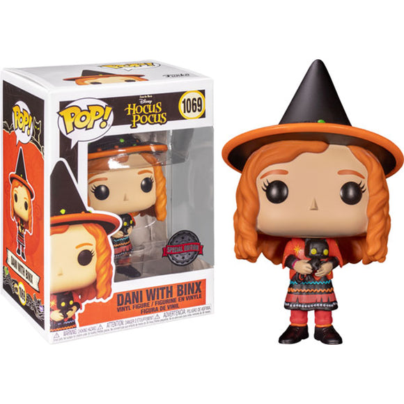 Hocus Pocus - Dani with Binx US Exclusive Pop! Vinyl Figure