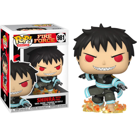 Fire Force - Shinra with Fire Pop! Vinyl Figure